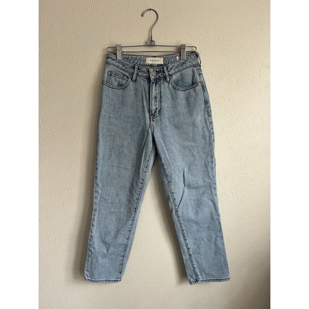 Pacsun Mom Jeans Women’s 24 Light Blue Denim High Rise